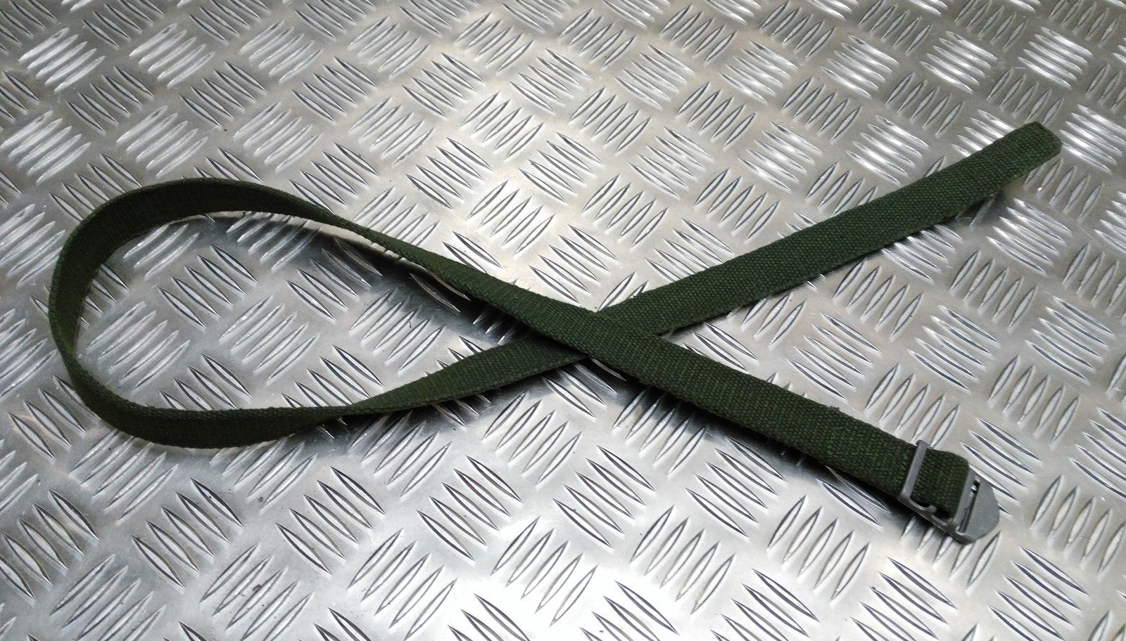 Genuine Vintage Issue Green Canvas Webbing Issued Utility Pack Strap