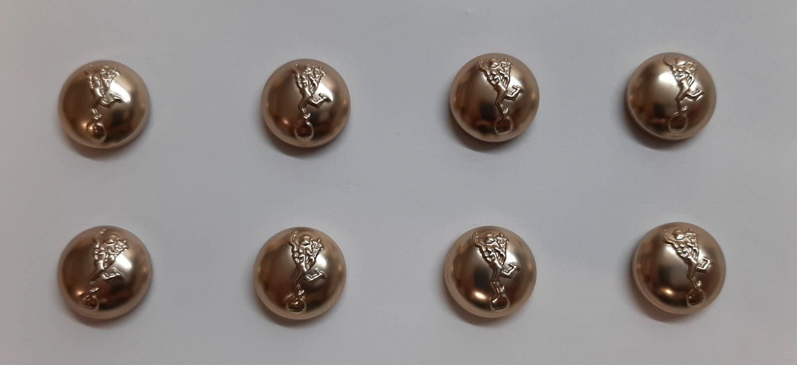 Royal Signal Corps Buttons X8 Small Size 22L Dress British Army "Jimmy" Insignia
