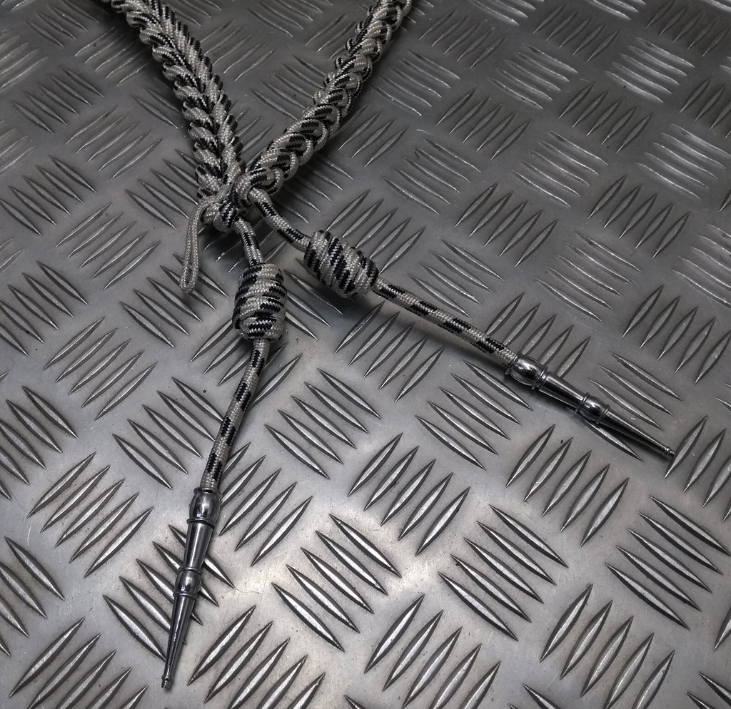 Oman Silver Aiguillette Senior Officer Blue Fleck Ceremonial UK Made