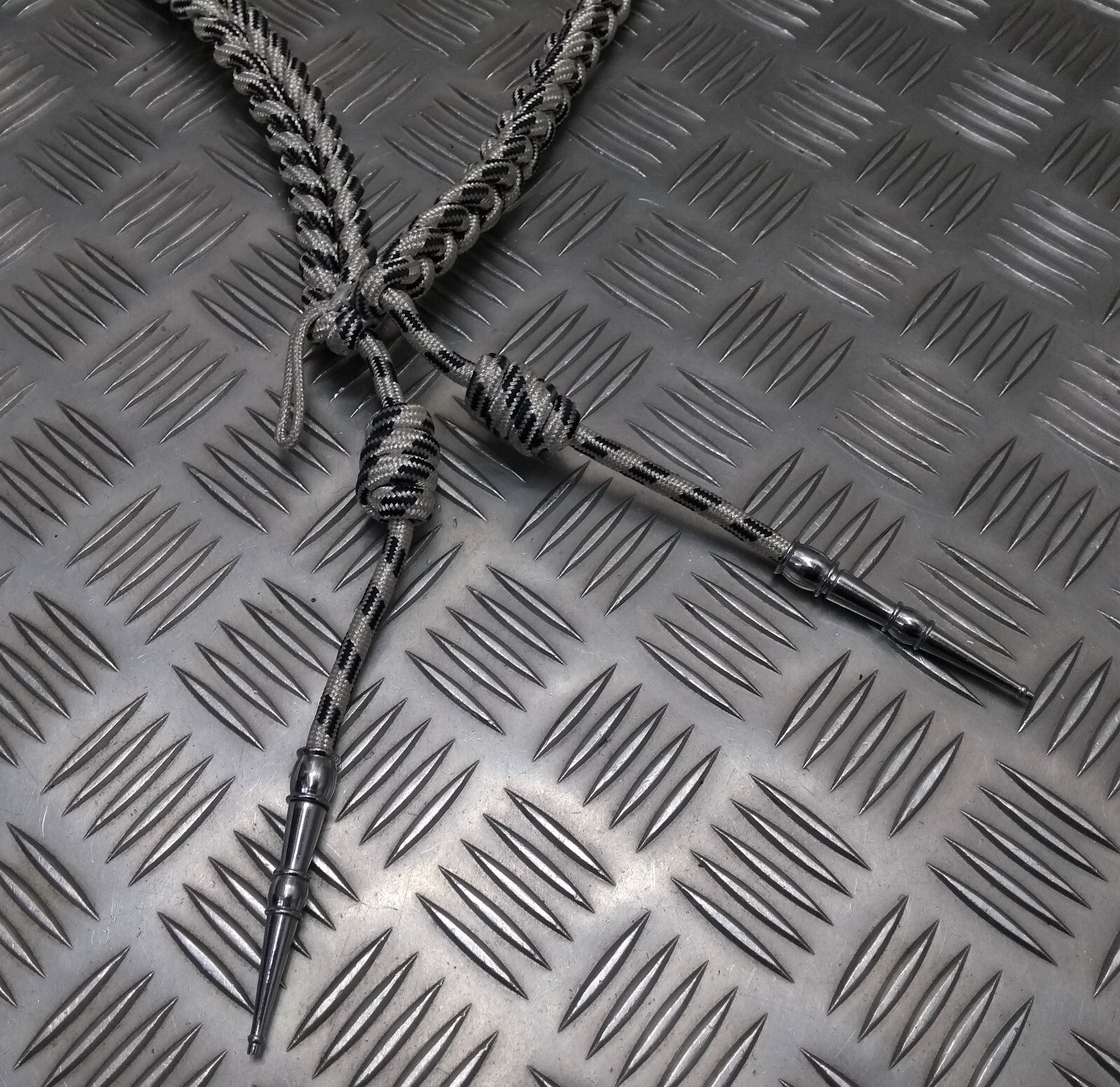 Oman Silver Aiguillette Senior Officer Blue Fleck Ceremonial UK Made