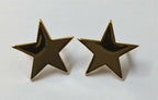 5 Point Gilt Rank Stars Double Prong Fitment X2 GIM31