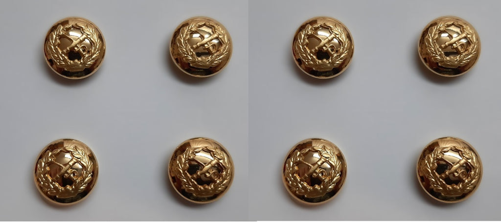 General Officer Buttons 22L Small British Army Mounted Sword & Baton Insignia