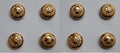 General Officer Buttons 22L Small British Army Mounted Sword & Baton Insignia