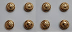 General Officer Buttons 22L Small British Army Mounted Sword & Baton Insignia