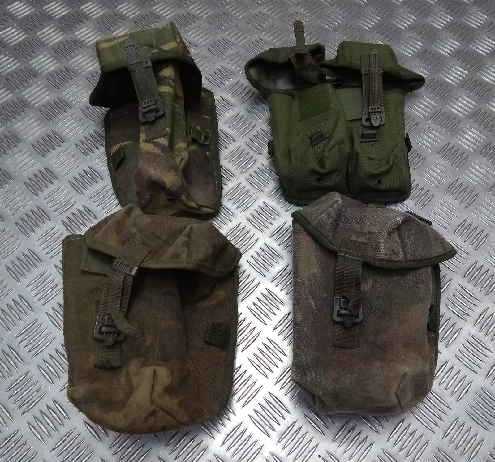 Airborne & Army Webbing Genuine British Issue Green & DPM Camo Assorted Job Lot