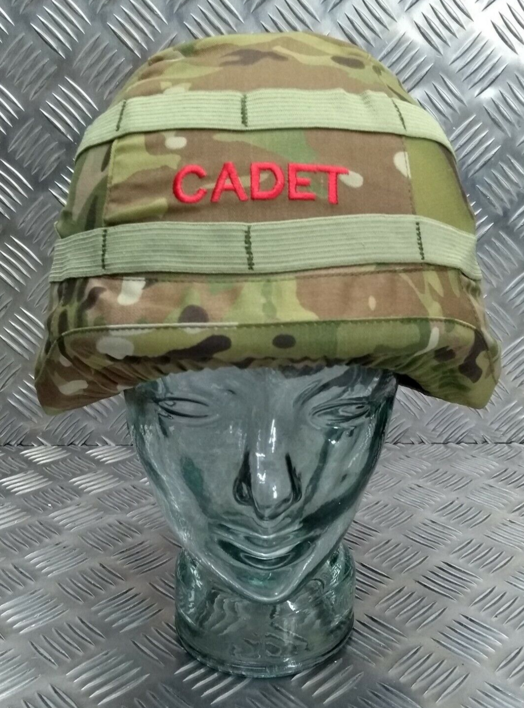 MTP Helmet Cover British Cadet Type Elasticated One Size Multi-Cam NEW