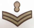 Grenadier Guards Corporal Chevron & Grenade Patch Genuine British Army