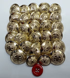 Coldstream Guards Red Tunic 30 Button Set Complete Genuine British Army Issue