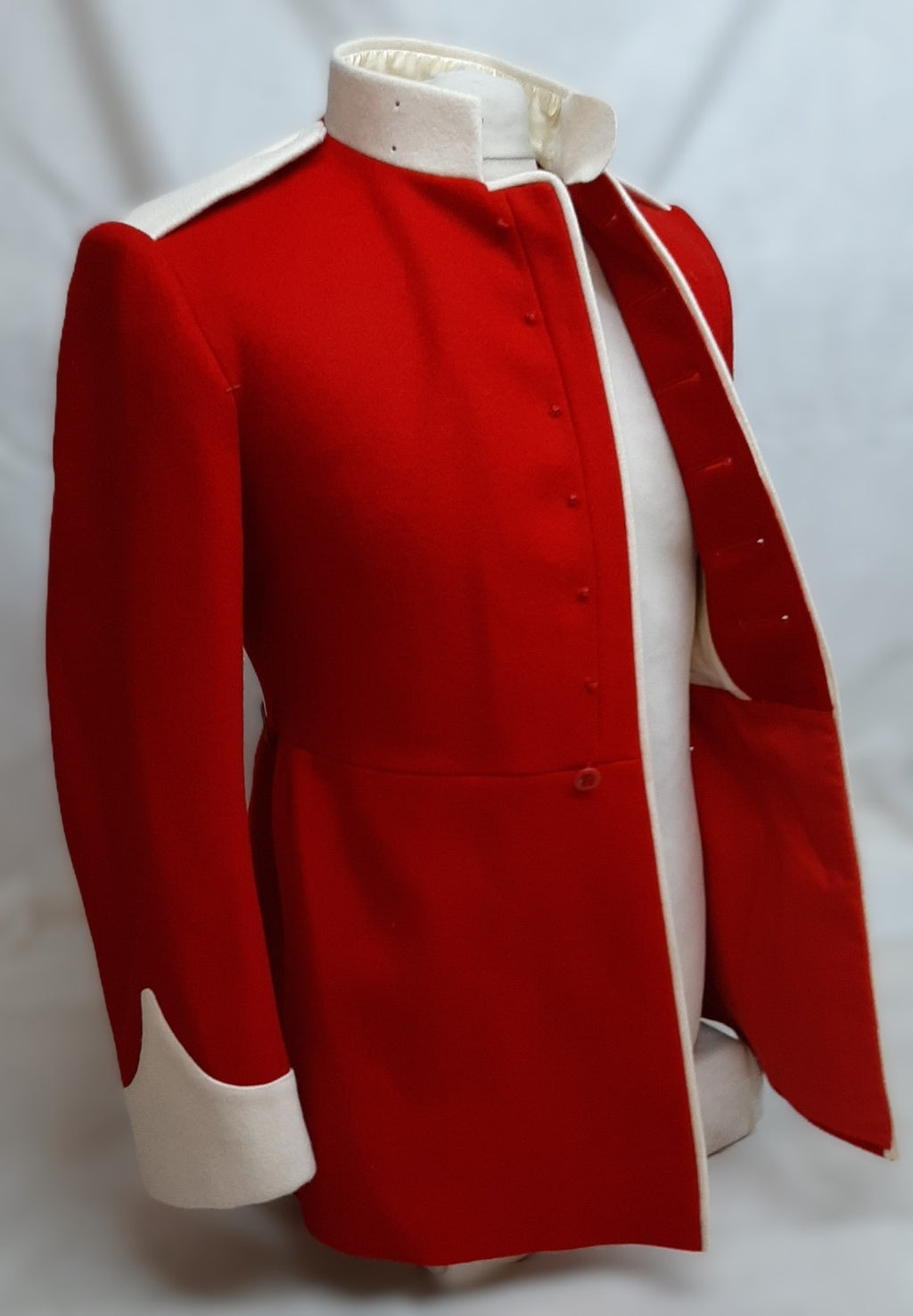 Waterloo Kings Band Red Army Pattern Ceremonial Tunic no Buttons Size 37"