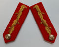 Army General Officer British No1 Dress Hand Embroidered Gorgets Gold Leaf