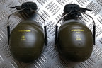 Peltor Army Protectors Green H31P3 Ear Defenders For Helmet Attachment SNR 28 dB