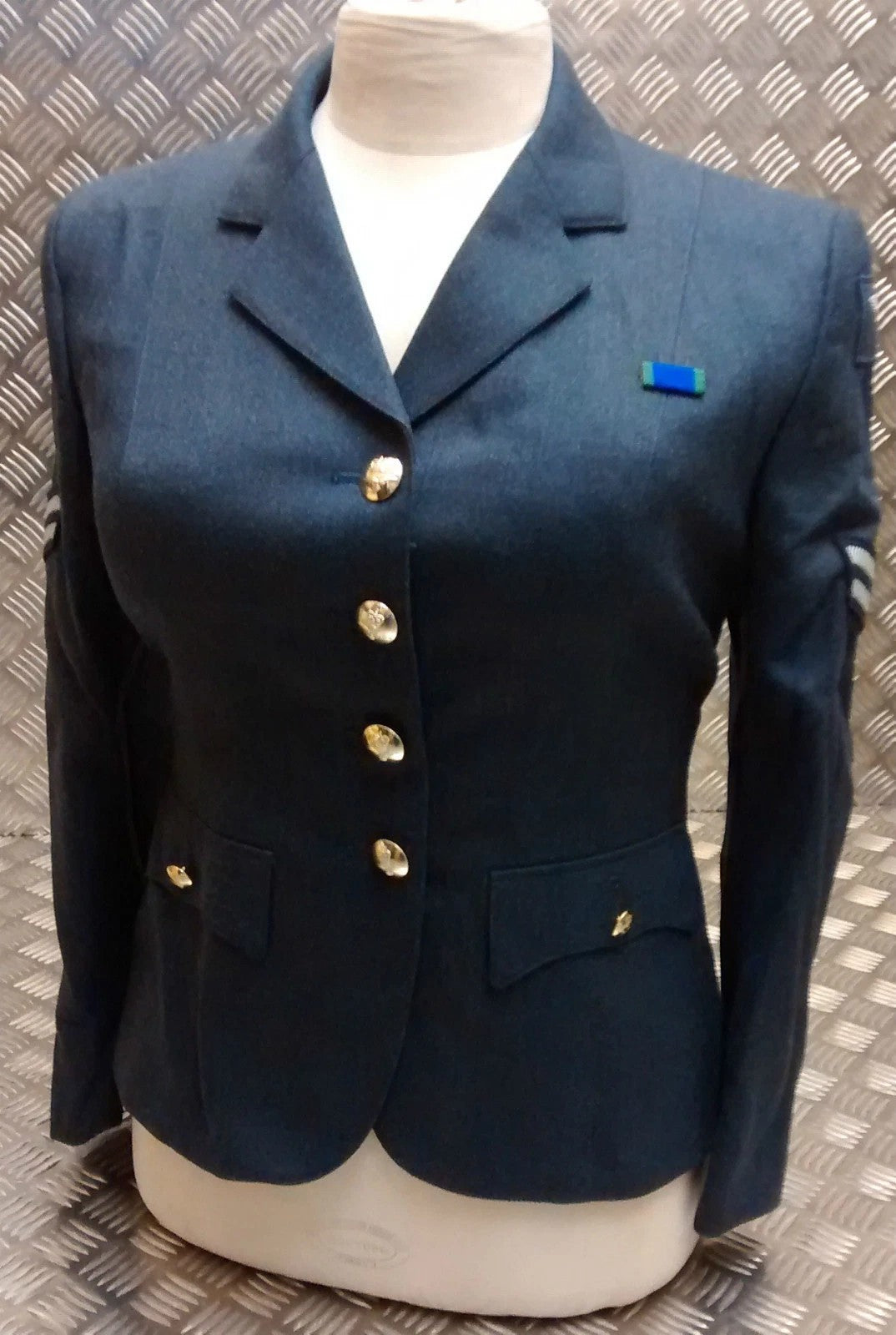 WRAF / RAF Female Jacket Royal Air Force Blue Grey Colour Womans Version - 92cm Long