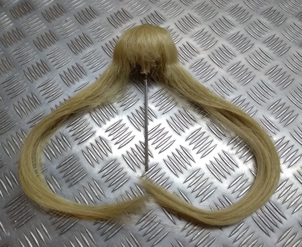 HCav White Plume Ceremonial Horse Hair Headwear British Army Household Cavalry