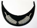 Genuine British Made Senior Officer Silver Laurel Braid Dress Cap Peak NEW