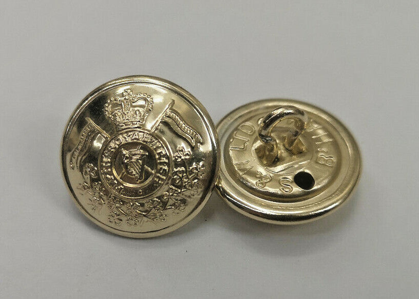 16th/5th Royal Irish Lancers Fifth Regiment Buttons, 40L 30L 22L - NEW