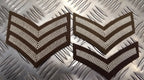 FAD Chevron Patch No2 Arm Badge 1 to 3 Bar Chevrons Available