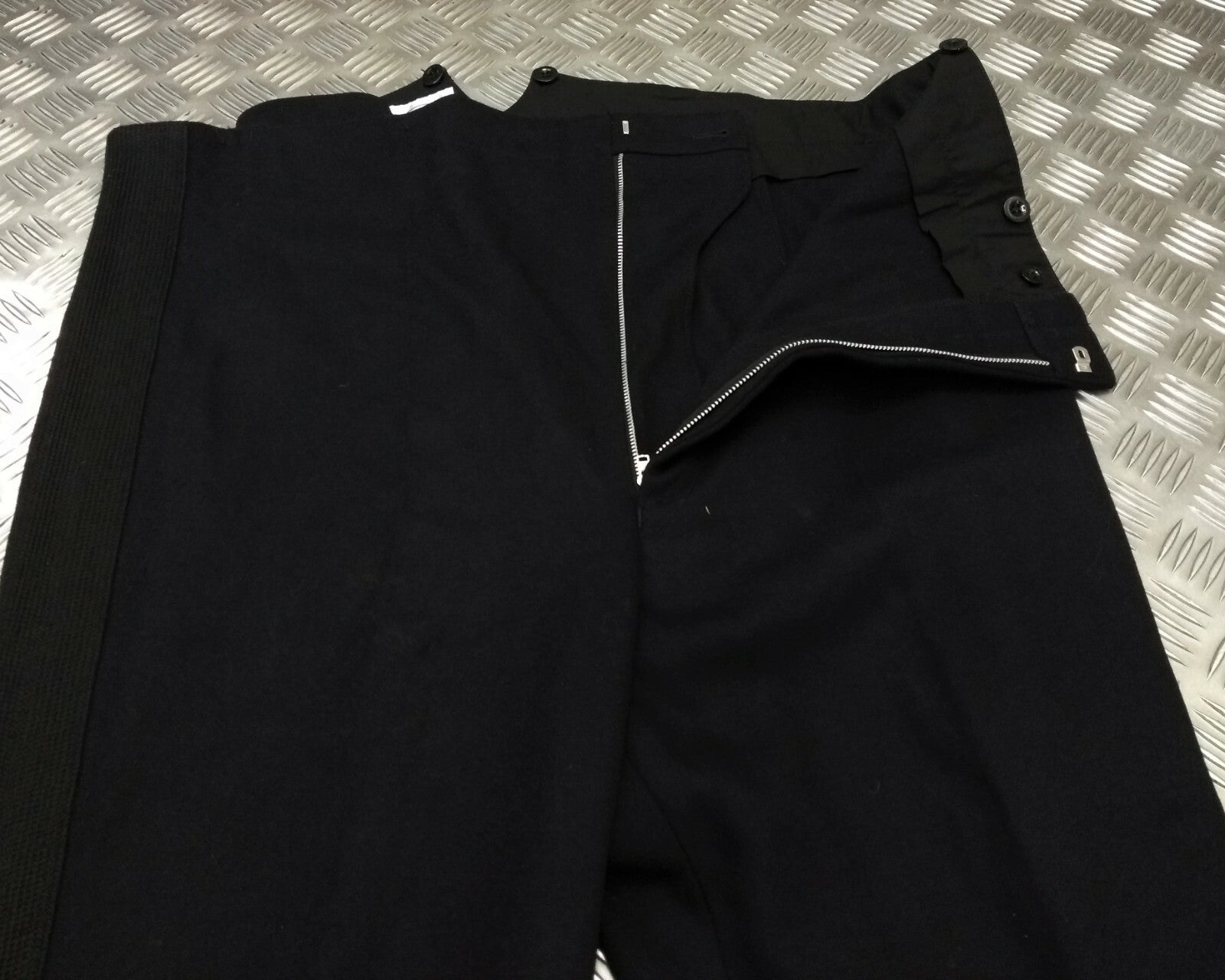 No1 Army Trousers Worsted 2" Stripe Uniform Dress With Foot Straps