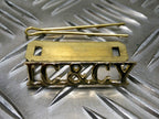 Inns Of Court & City Yeomanry Genuine British Army IC & CY Shoulder Titles - New