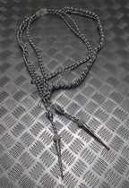 Oman Silver Aiguillette Senior Officer Blue Fleck Ceremonial UK Made