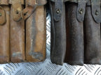 Genuine Vintage Issued Leather Ammo Case / Bag & Shoulder Strap Faulty
