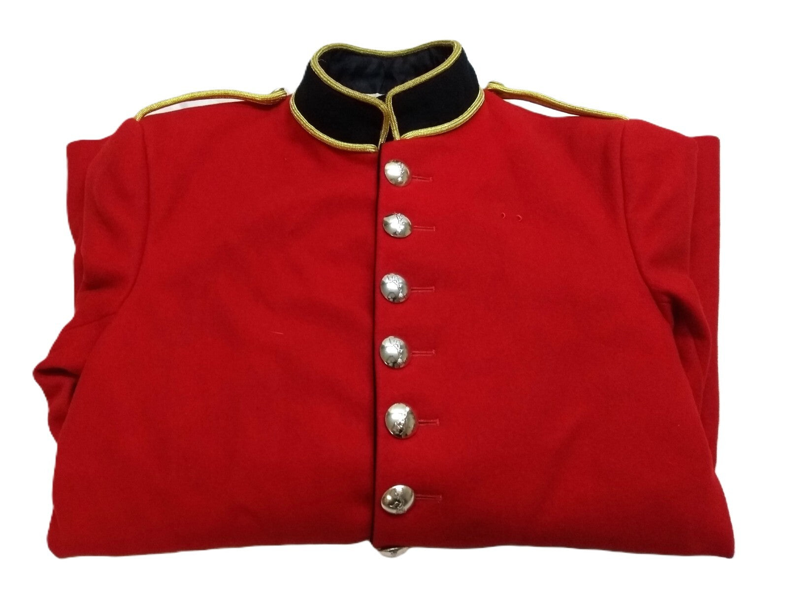 British Army Red Tunic Bandsman's R.SIGS Band With Musicians Badge Size 42 3/4