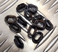 Genuine Vintage British Army Issue Small Oval Replacement Eyelets Pack of 12