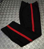 No1 Dress Trouser Single 1" Red Stripes A/O Ranks British Pattern All Sizes
