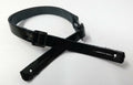 Genuine Issue Black Patent Leather Dress Hat 3/8" Chin Strap