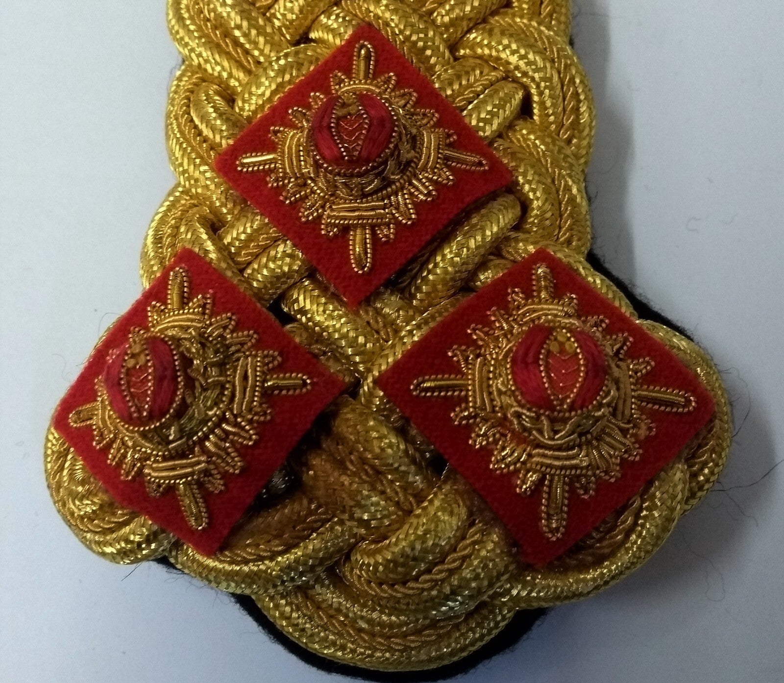 Botswana Brigadier Ceremonial & Parade Shoulder Boards Complete Made in England