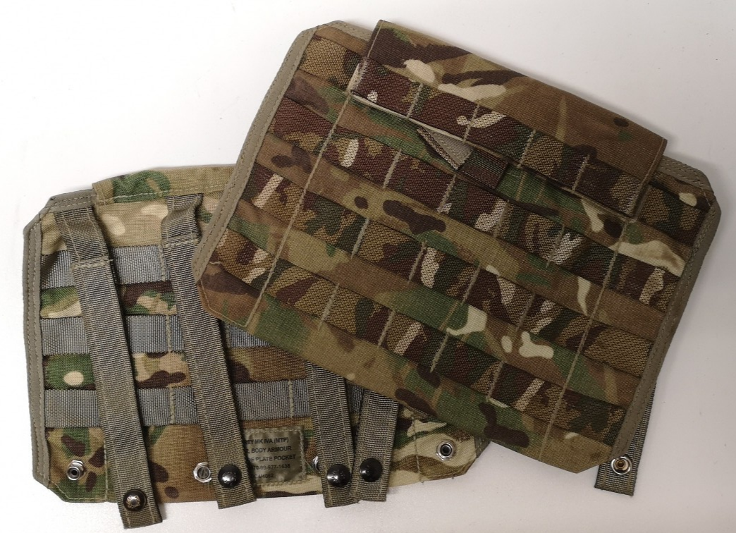 Osprey MK IVA MTP Body Armour Vest Side Pockets without Filler Plates