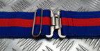 Jamaica Stable Belt Support & Service BN Style B Chrome Buckle & Slider 38"