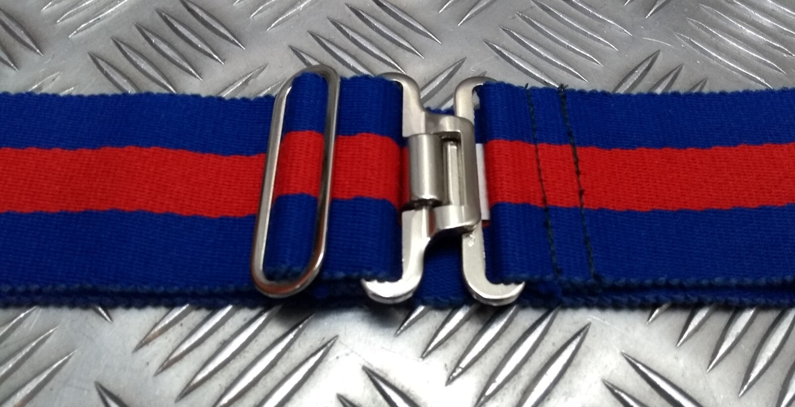 Jamaica Stable Belt Support & Service BN Style B Chrome Buckle & Slider 38"