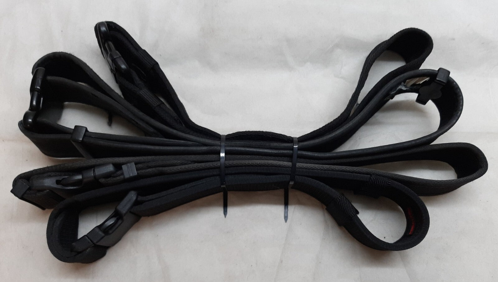 4 Service Belts British Black Duty With Quick Release Buckles Grade 2