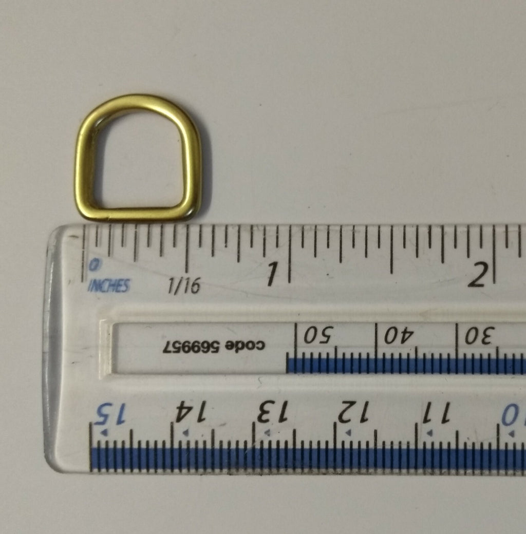 Brass D Rings British Issue Small 16mm For Accessories X10 STD261