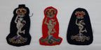 Signals Embroidered Badges British Army Old Pattern Royal Corps Insignia x3
