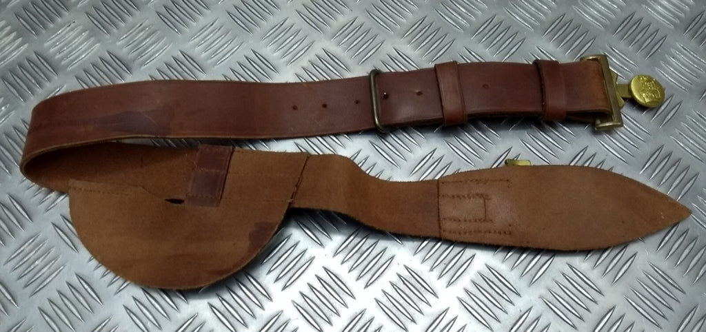 Vintage RM Brown Belt Unpolished No2 British Navy
