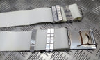 Abu Dhabi Belt White Nylon With Insignia Buckle For Ceremonial & Parade Duties