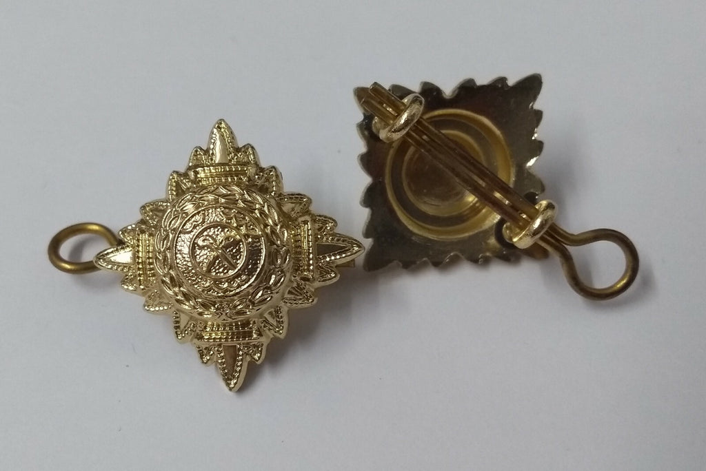 Genuine Issue Made In UK Officer 3/4" Rank Pips Bath Stars X1pr JKN1