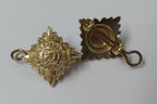 Genuine Issue Made In UK Officer 3/4" Rank Pips Bath Stars X1pr JKN1