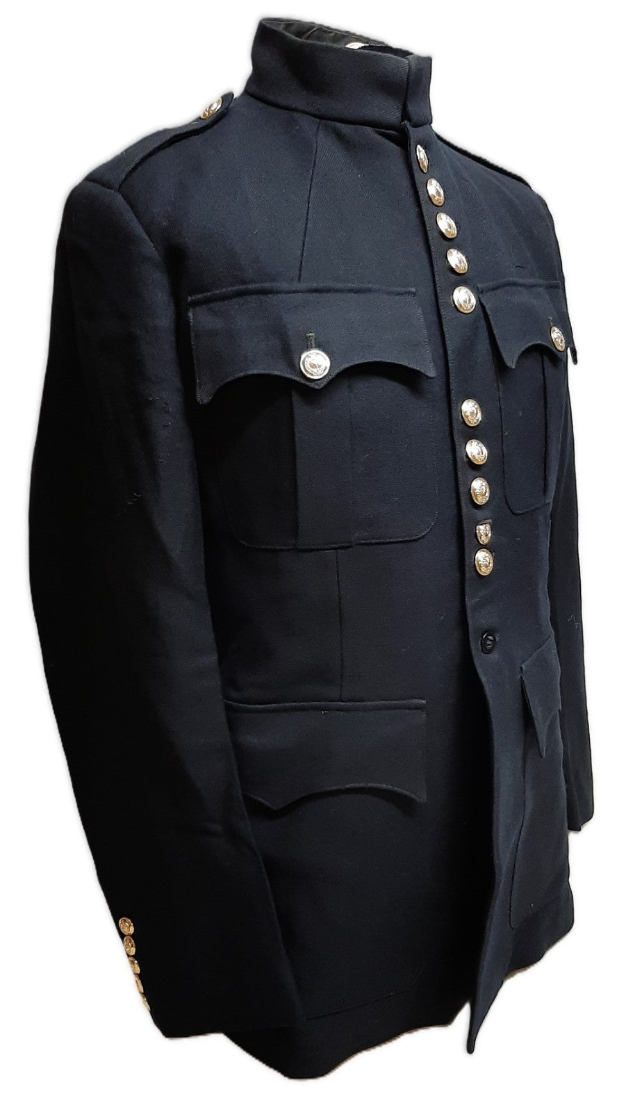 British Army Welsh GDS No1 Vintage Dress Jacket Fully Buttoned O/R Pattern