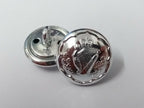 Genuine British Army The Royal Irish Rangers Silver Coloured Buttons 30L x25