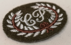 Basic Close Protection Course Qualification Oval Patch British Army