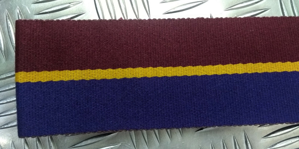 Genuine British Army Issue Westminster Dragoons Stable Belt Material 75mm - NEW