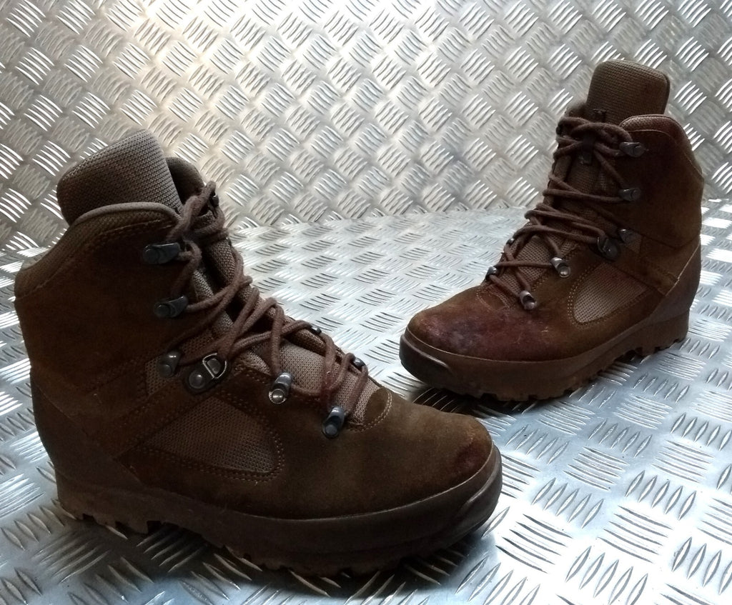 Haix Combat Boots Army High Liability B Suede Desert Footwear UK Spec 8M