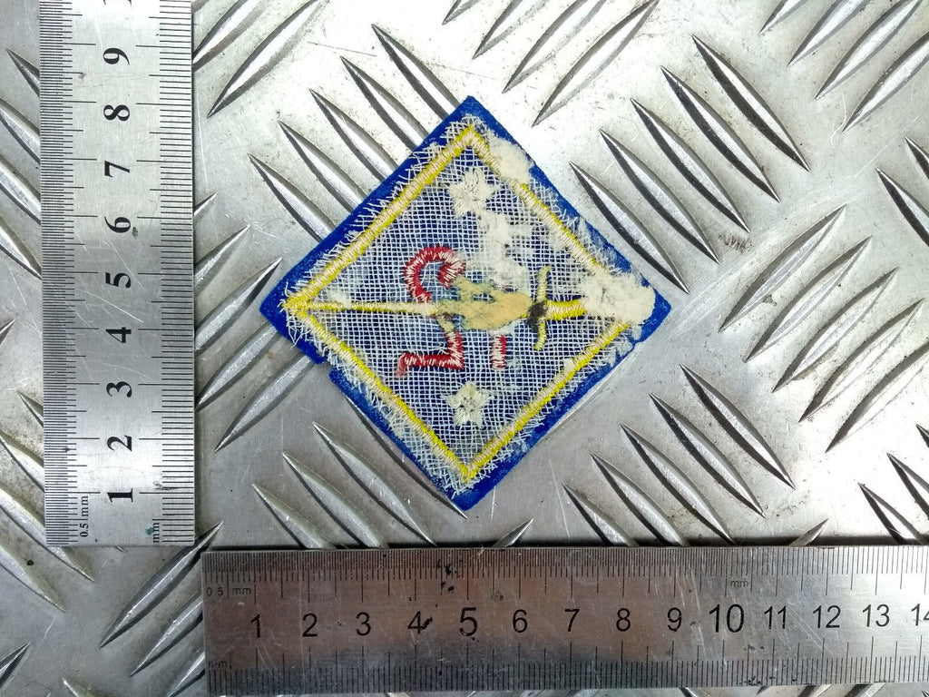 US 12th Division Braided Patch Obsolete US Badge