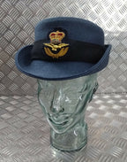 WRAF / RAF Tricorn Hat Airforce Blue Grey Colour Royal Air Force OFCs Womans Headwear Assorted