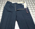 Vintage Trousers RAF Royal Air Force Dress Old Pattern Air Force Blue Grey Colour Waist 35"