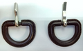 Stable Belt Replacement Covered Brown Buckles 2cm Genuine British 1 Pair NEW