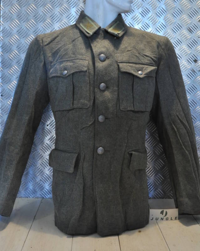 Genuine Swedish M39 Army Fitted Wool Jacket 1940's WWII Pattern Size 92cms Chest