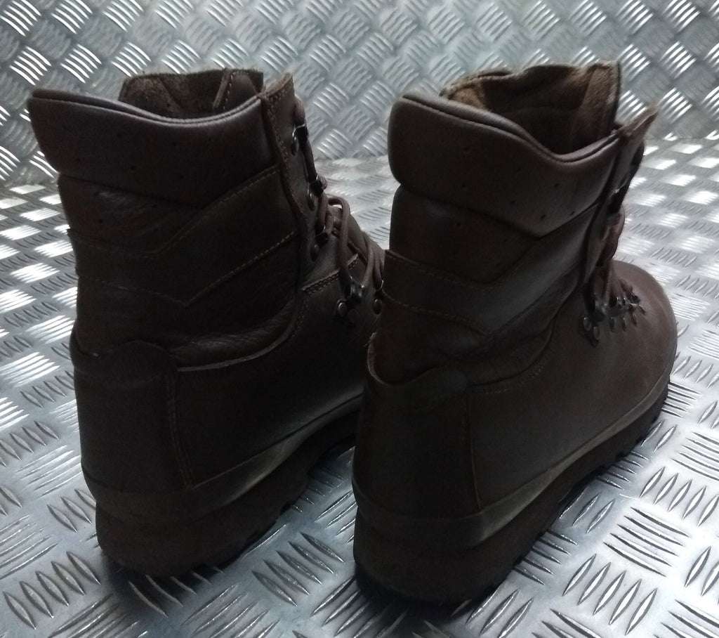 British AltBerg Assault / Patrol / Combat Army Boots Brown Leather All Sizes